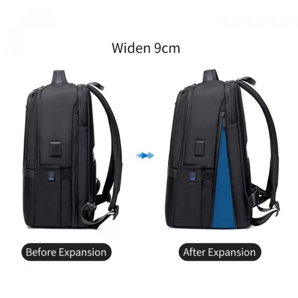 Рюкзак для ноутбука Arctic Hunter B00490, що може розширюватись