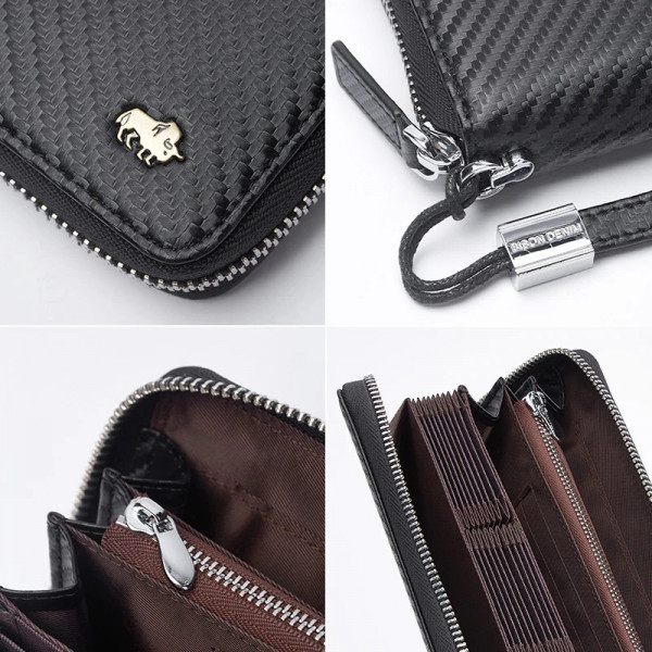 Чоловіче портмоне Bison Denim W8275-1BY