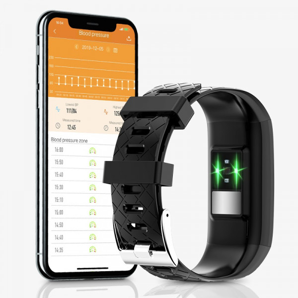 Умный фитнес браслет Lemfo V3E с измерением пульса и кислорода в крови