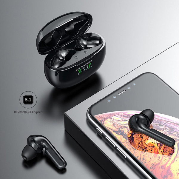 Бездротові Bluetooth навушники Awei T15P із зарядним кейсом