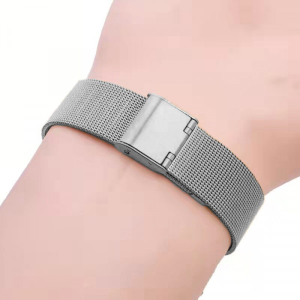 Ремешок «Миланская петля» для наручных часов из нержавеющей стали, 20 мм