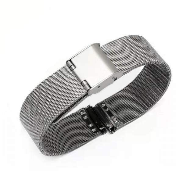 Ремешок «Миланская петля» для наручных часов из нержавеющей стали, 20 мм