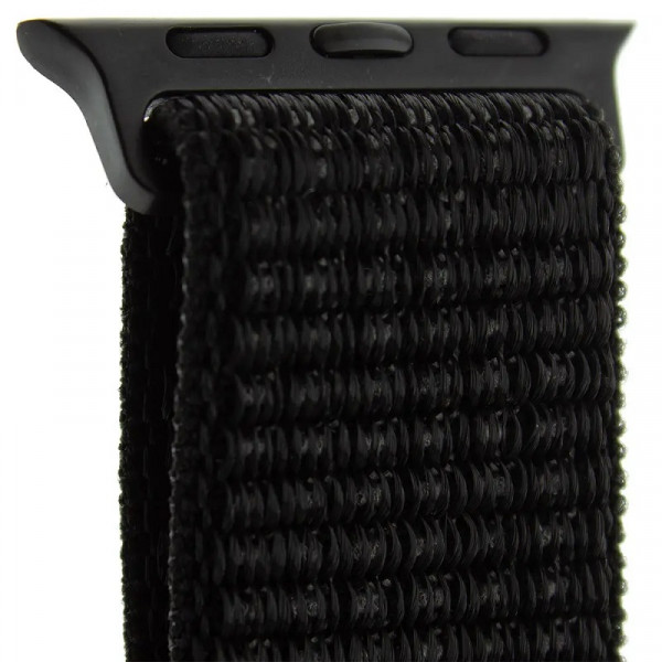 Нейлоновий ремінець для смарт-годинника 42/44mm Nylon Sport Loop Black