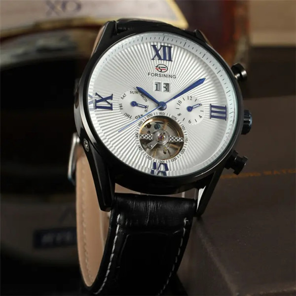Чоловічий наручний годинник Forsining 16556