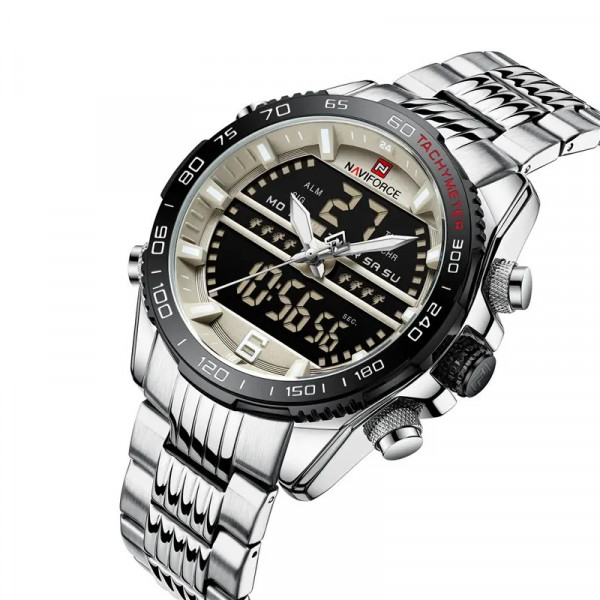 Чоловічий наручний годинник Naviforce 9195S