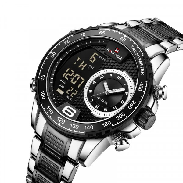 Чоловічий наручний годинник Naviforce 9199S