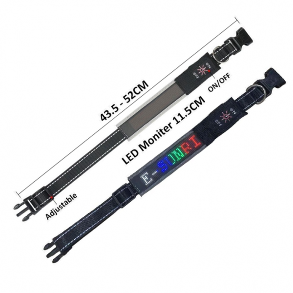 Нашийник для собак з LED дисплеєм ES-P1401