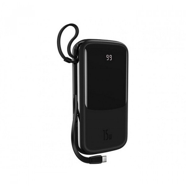 Портативний зарядний пристрій Baseus Qpow PPQD-G01 20000 мАг 15Вт USB Type-C