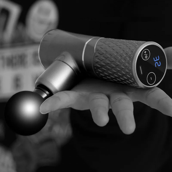 Перкусійний портативний масажер для тіла та м'язів Fascial Gun WHX008