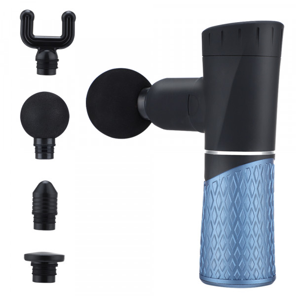 Перкусійний портативний масажер для тіла та м'язів Fascial Gun WHX008