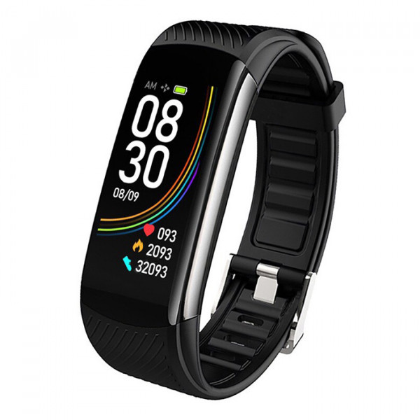 Розумний фітнес браслет Lemfo C6T з датчиком температури тіла