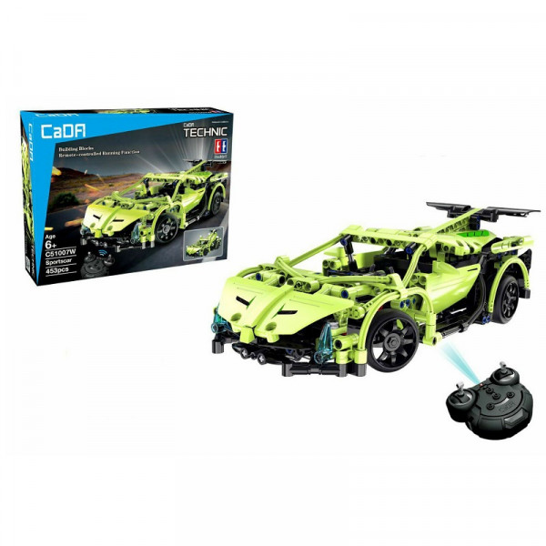 Авто-конструктор на радіокеруванні CaDA TECHNIC C51007W, 453 деталей