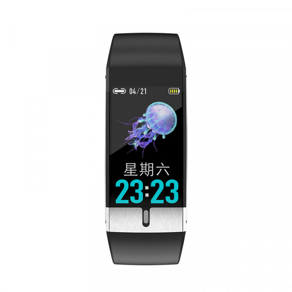 Розумний фітнес браслет Lemfo E66 з вимірюванням температури і тонометром