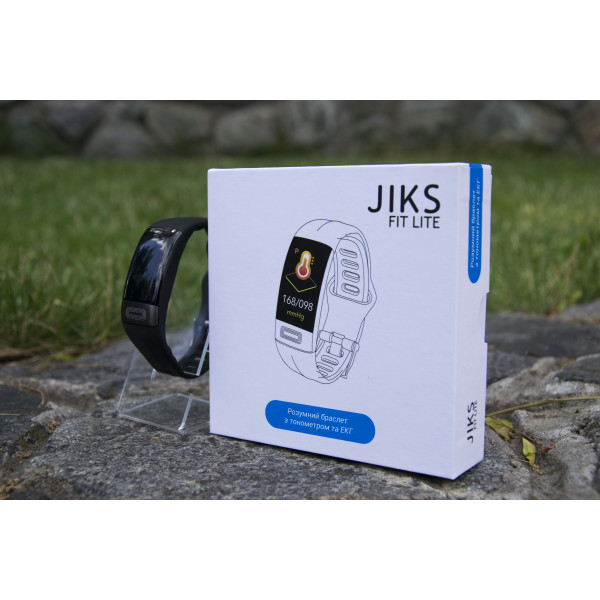 Розумний фітнес-браслет Jiks Fit lite з тонометром і ЕКГ