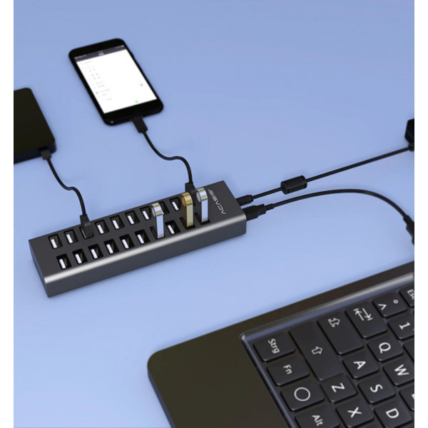 USB hub Acasis H037 на 20 USB портів