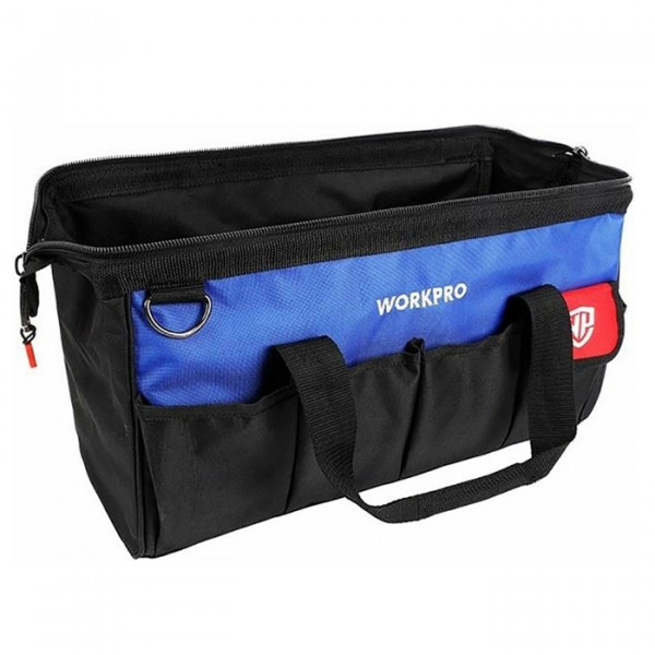 Сумка для інструменту Workpro WP281003 з плечовим ременем та широкою горловиною
