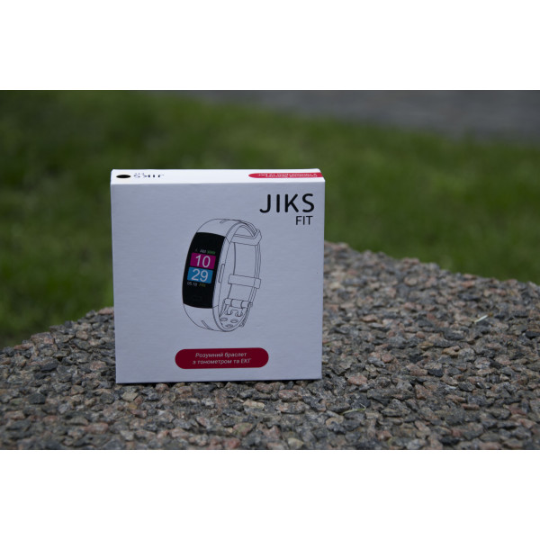Розумний фітнес-браслет Jiks Fit з тонометром та виміром ЕКГ