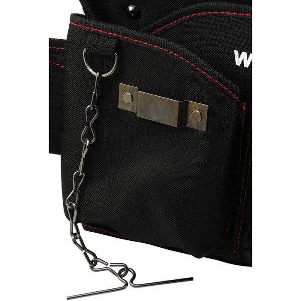 Поясна сумка для інструментів електрика Workpro WP281015 з органайзером