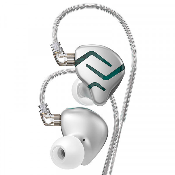 Вакуумні навушники KZ ZES з гібридними випромінювачами