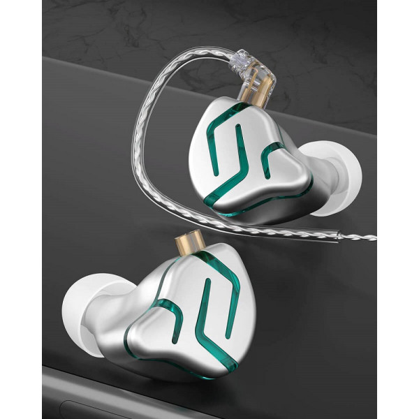 Вакуумні навушники KZ ZES з гібридними випромінювачами