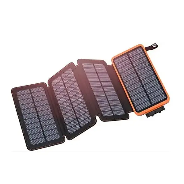 Портативна батарея Power Bank 25000mAh + Solare S025 із сонячним зарядним пристроєм