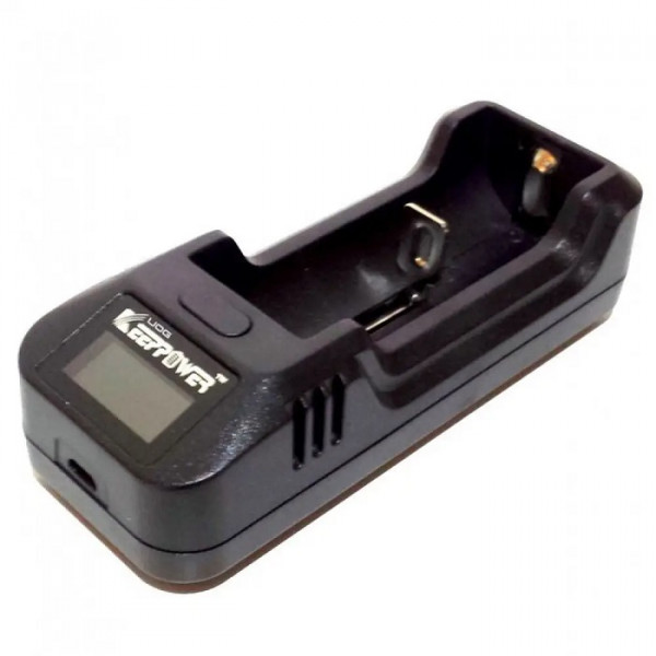 Зарядний пристрій Keeppower L1 LCD USB (1А) для акумуляторів