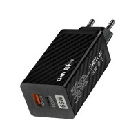 Сетевой адаптер GaN BK378 USB Type-C 65W