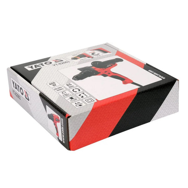 Дриль-шуруповерт мережевий YATO YT-82063