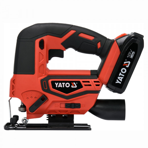 Лобзик акумуляторний YATO YT-82823 LI-ION 18 В 50 ММ (без акумулятора та зарядного пристрою)