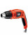 Будівельний фен Black+Decker KX1693-QS 1.8 КВТ 560 ° С з аксесуарами та кейсом