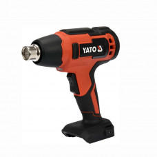 Фен технічний акумуляторний YATO YT-82285 18В LI-ION, 550°C, 100 л/хв, 2 режими (без акум)