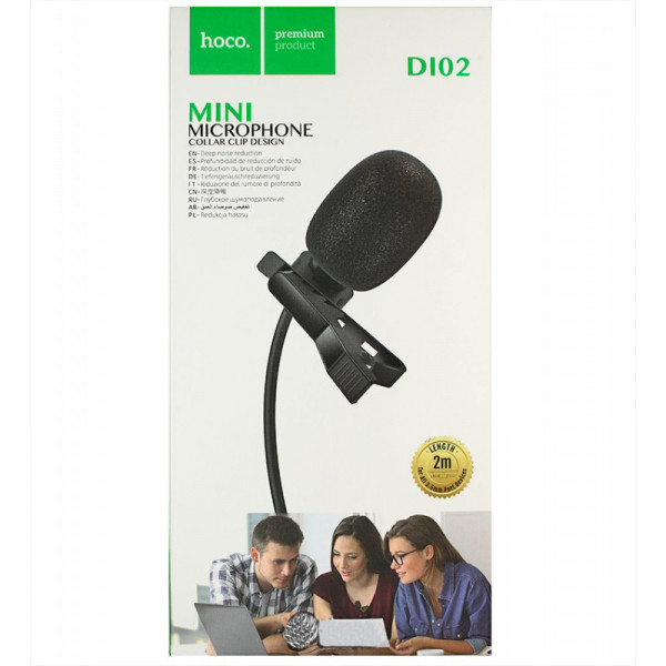 Мікрофон петличний HOCO DI02