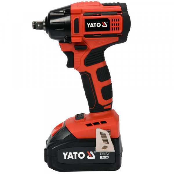 Акумуляторний безщітковий гайковерт YATO YT-82802 крутний момент 250 Нм