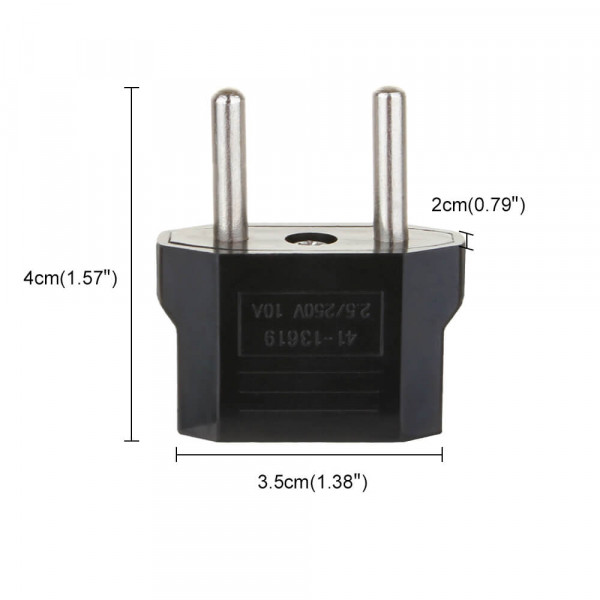 Мережевий перехідник євро для адаптерів живлення