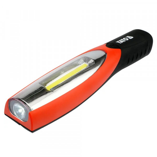 Світлодіодний акумуляторний ліхтар YATO YT-08502 LI-ION 3.7 В із зарядним пристроєм