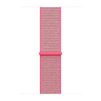 Нейлоновий ремінець для смарт-годинника 42/44mm Nylon Sport Loop Electric Pink