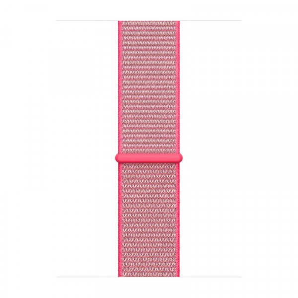Нейлоновий ремінець для смарт-годинника 42/44mm Nylon Sport Loop Electric Pink