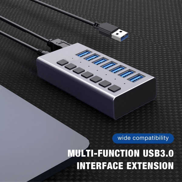 USB hub Acasis H707 на 7 портів USB 3.0