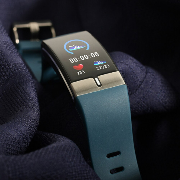 Розумний фітнес браслет Lemfo E66 з вимірюванням температури і тонометром