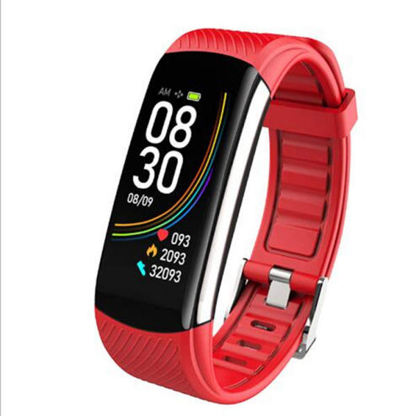 Розумний фітнес браслет Lemfo C6T з датчиком температури тіла
