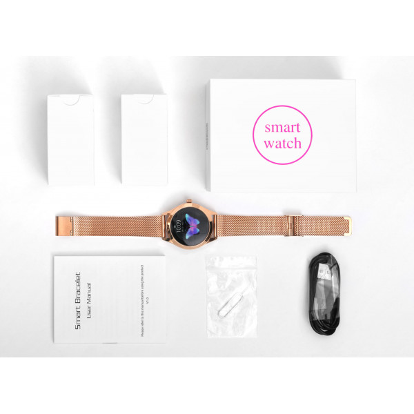 Розумний смарт годинник King Wear KW10 Metal із захистом від води