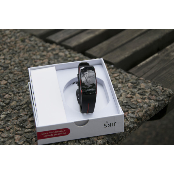 Розумний фітнес-браслет Jiks Fit з тонометром та виміром ЕКГ