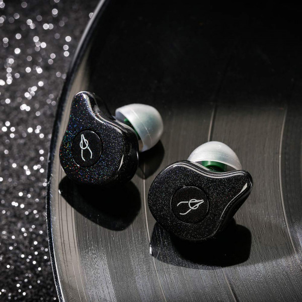 Бездротові Bluetooth навушники Sabbat E12 Ultra Glitter Dark c підтримкою aptX