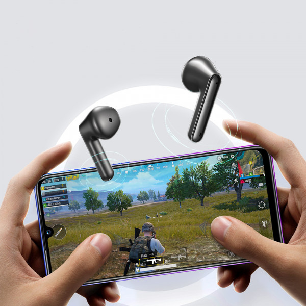 Беспроводные Bluetooth наушники BlitzWolf BW-FLB5 с низкой задержкой и RGB подсветкой