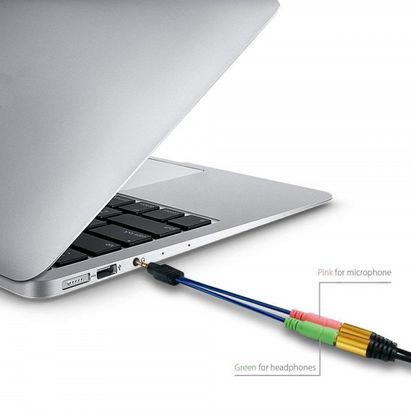 Аудіо-перехідник для навушників double to single