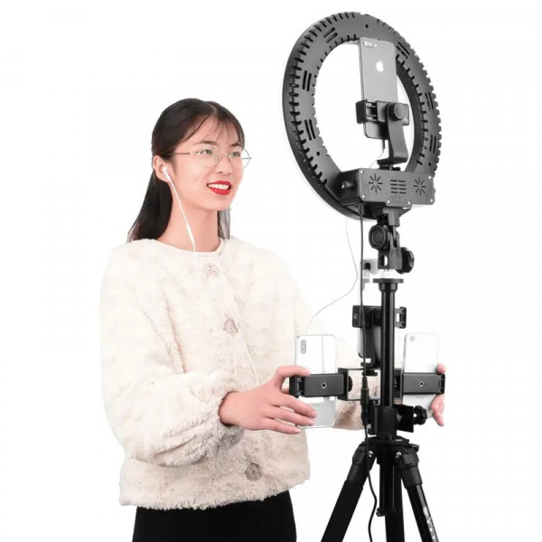 Кільцева лампа для блогера Beike QZSD Q6, 33 см