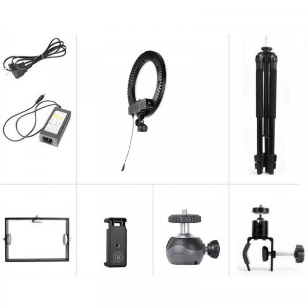 Кільцева лампа для блогера Beike QZSD Q6, 33 см