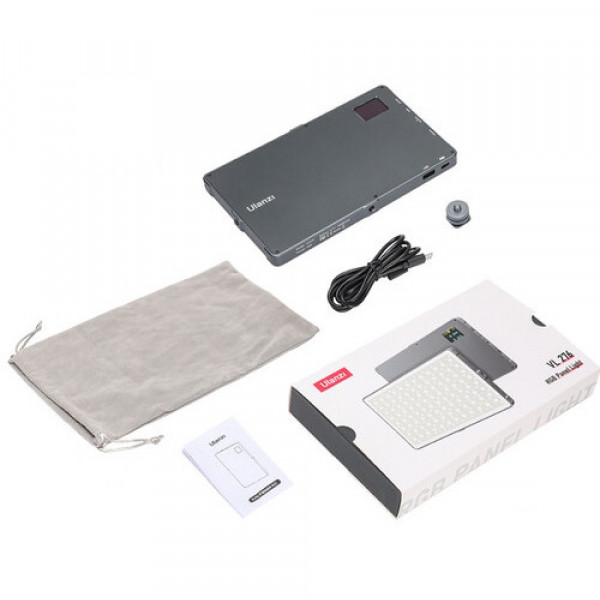 Накамерне світло RGB Ulanzi VIJIM VL276 з акумулятором 10000мАч для фотозйомки