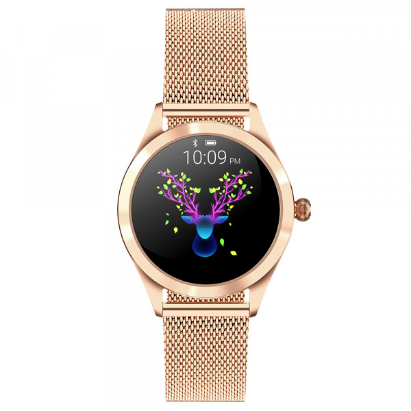 Жіночий розумний годинник Mavens fit KW10 Plus gold edition