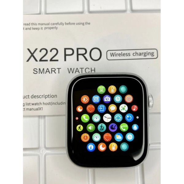 Розумний годинник Lemfo X22 PRO з бездротовою зарядкою